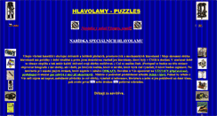 Desktop Screenshot of hlavolamy-puzzles.cz